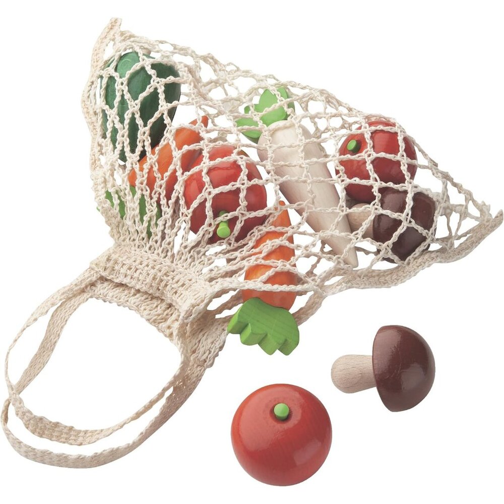 HABA Vegetable Set in Shopping Bag - Hard-to-Find Item